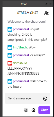 Twitch chat in OBS